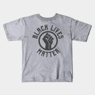 Black Lives Matter - Raised Fist Kids T-Shirt